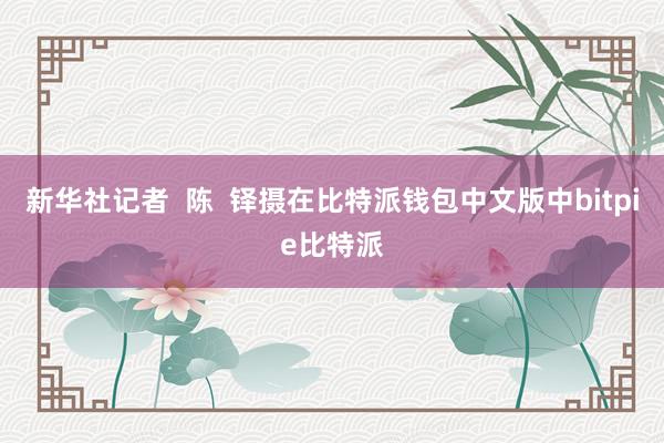 新华社记者  陈  铎摄在比特派钱包中文版中bitpie比特派