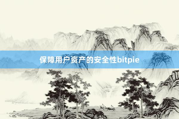 保障用户资产的安全性bitpie